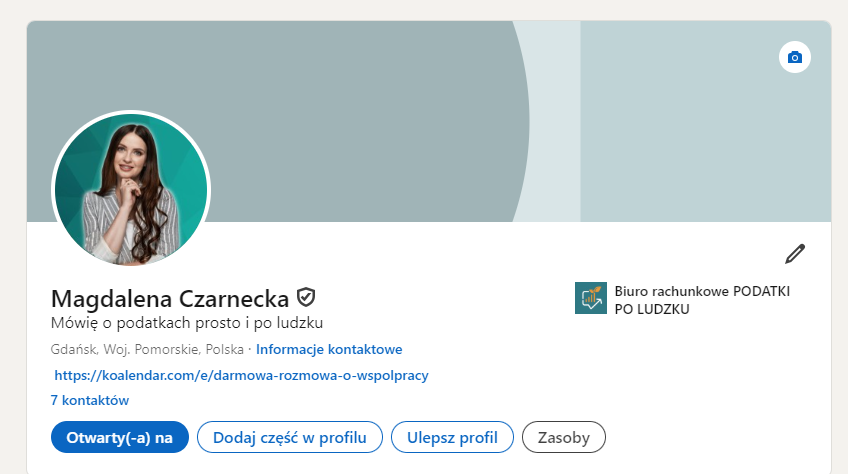 optymalizacja profilu na platformie Linkedin