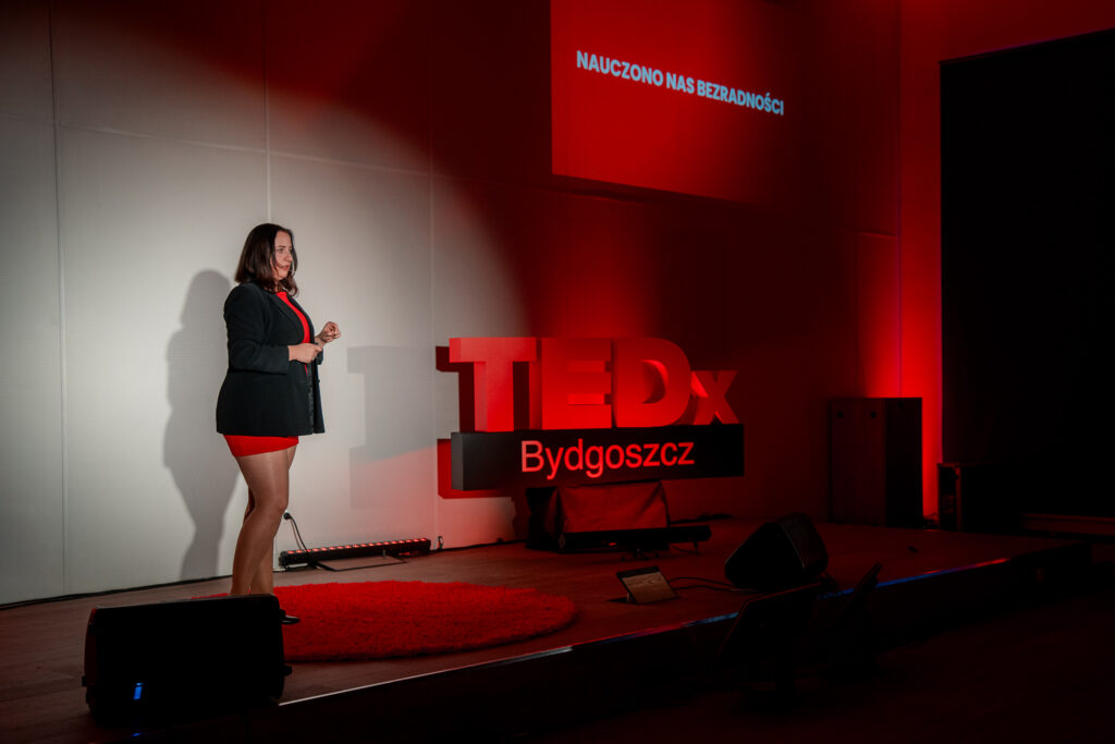 Wystąpienie TEDx Bydgoszcz Joanna Pomes